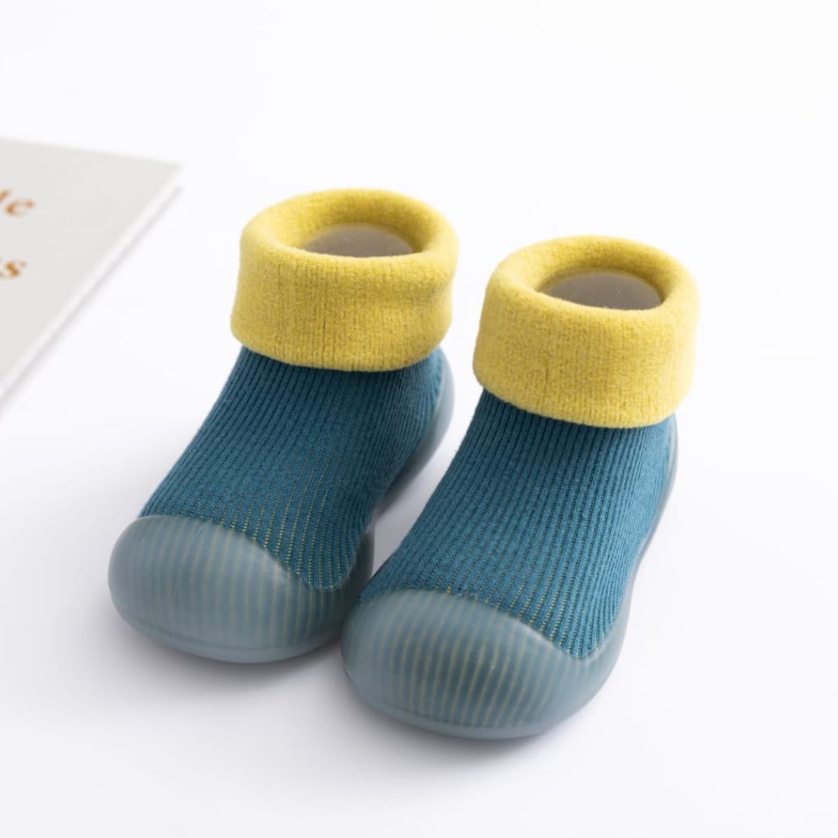 GENERICO - Zapato Calcetin Polar bebes niños y niñas - Suela de goma