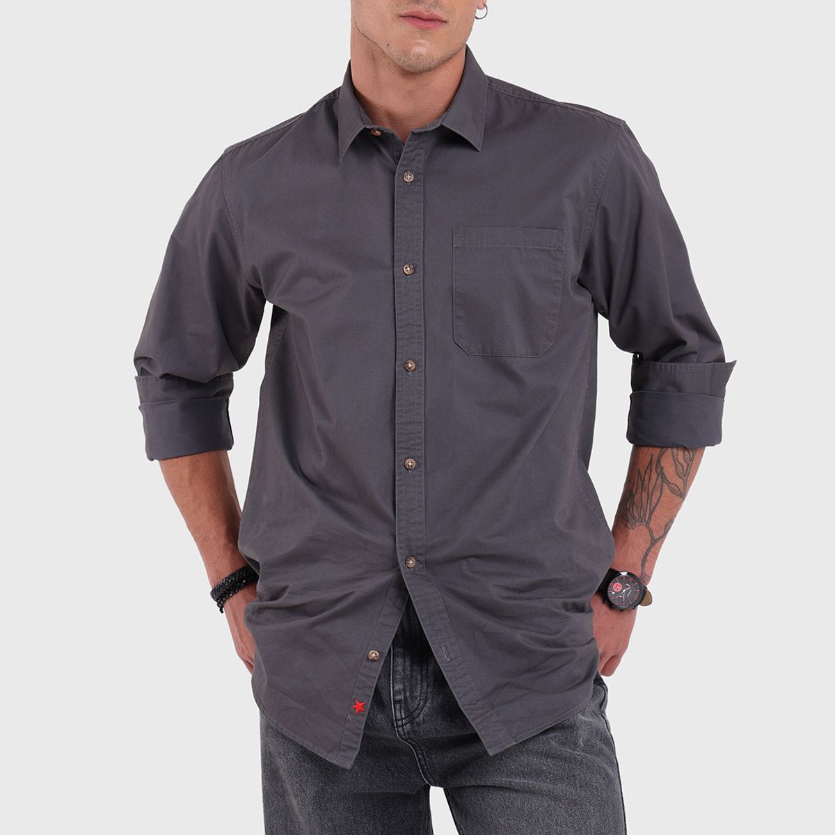 SOVIET - Camisa Manga Larga Hombre Soviet SOVIET