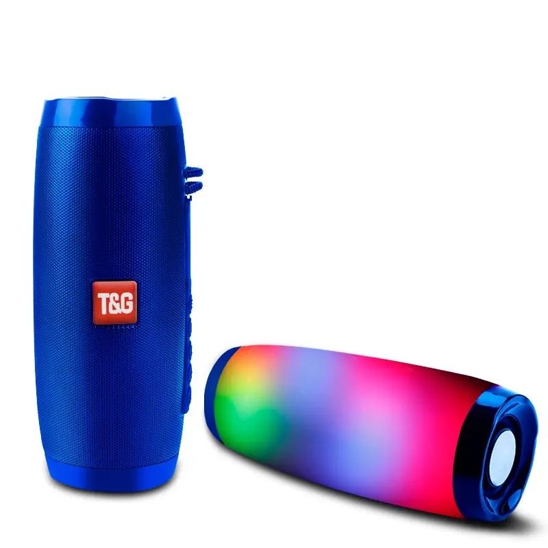 GENERICO - Parlante Portátil Bluetooth Altavoces inalámbricos Waterproof Luz LED