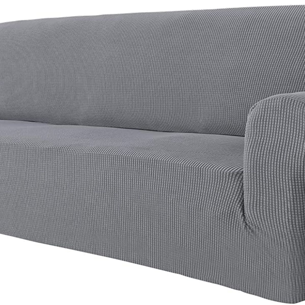 GENERICO - FUNDA CUADRILLE GRIS PARA SILLON DE 4 CUERPO 235- 310 CM