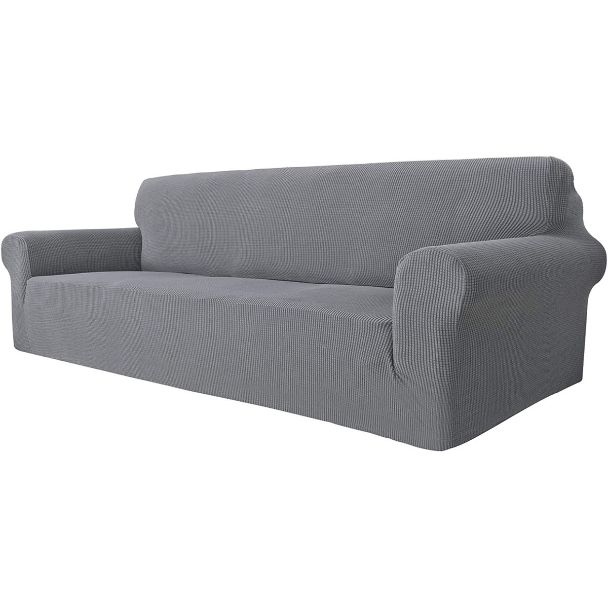 GENERICO - FUNDA CUADRILLE GRIS PARA SILLON DE 4 CUERPO 235- 310 CM