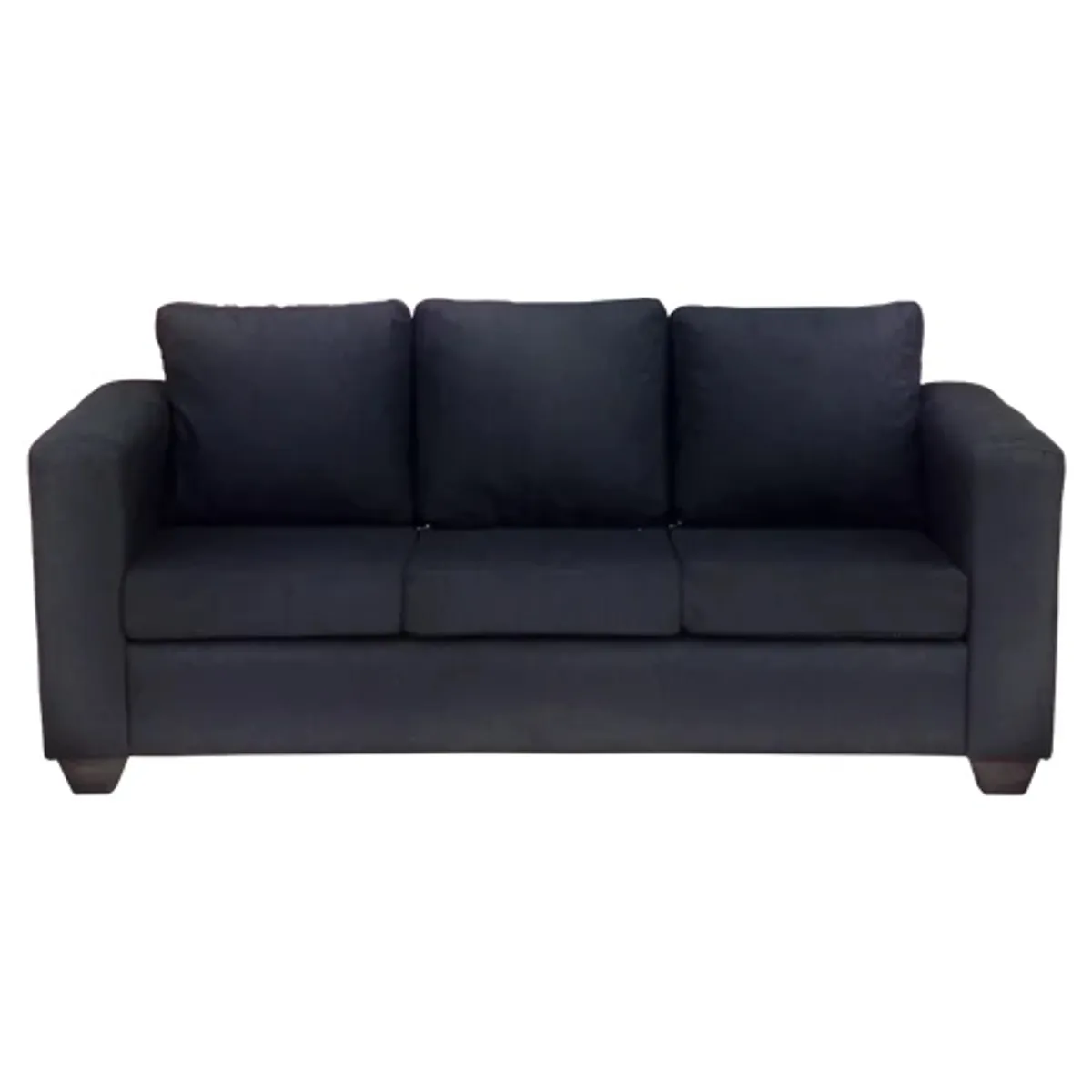 GENERICO - FUNDA CUADRILLE NEGRO PARA SILLON DE 3 CUERPO 180- 230 CM