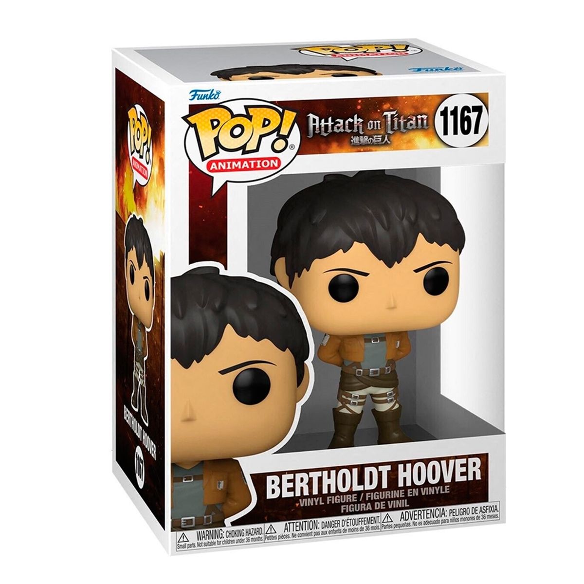 FUNKO - Funko Pop Bertholdt Hoover N°1167 Attack on Titan