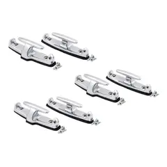 GENERICO - X6 Ganchos Amarre Marino Universal Para Camioneta Pickup 4x4