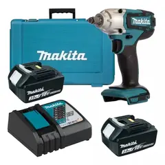 MAKITA - Llave De Impacto Inalámbrica 18v 190 Nm Dtw190rfe