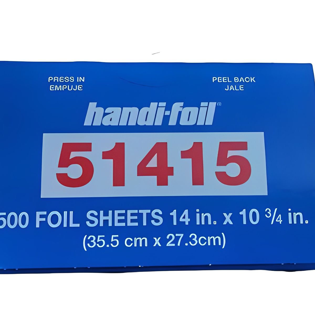 HANDY - Papel Aluminio Handi Foil 35,5 X 27,3 Cm Caja 500 Unidades