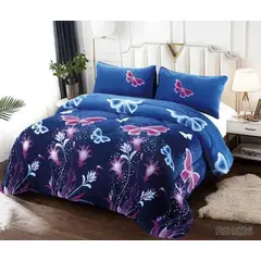 ANGELES DEL HOGAR - Cobertores de Invierno plush con chiporros 2 plazas