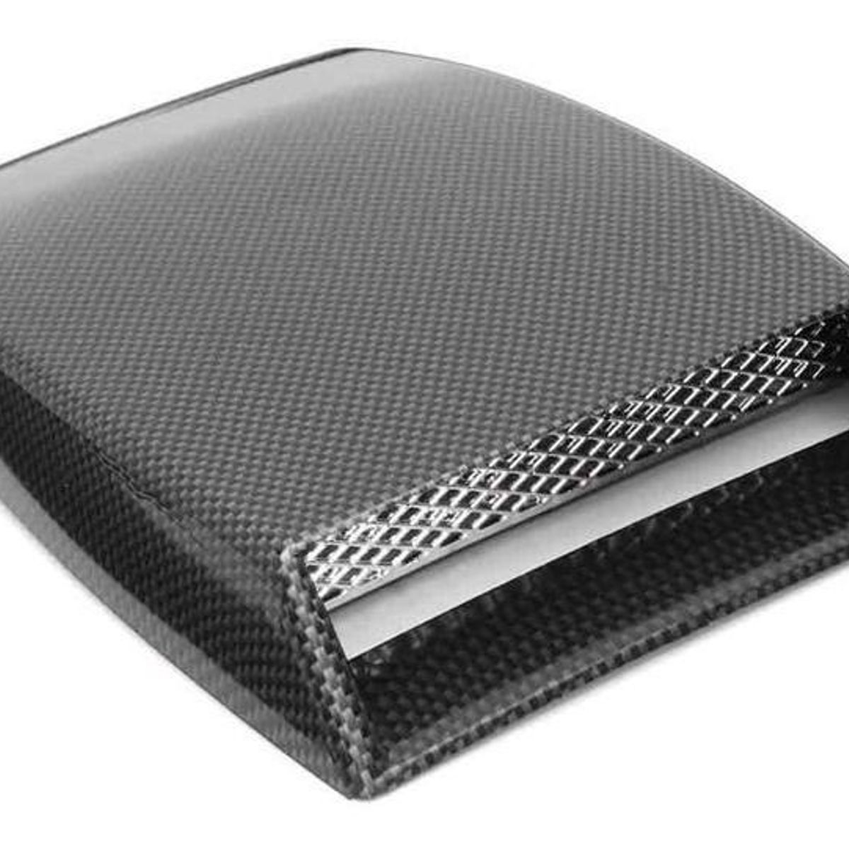 GENERICO - Toma De Aire Capot Adhesiva Fibra Auto Tuning Universal