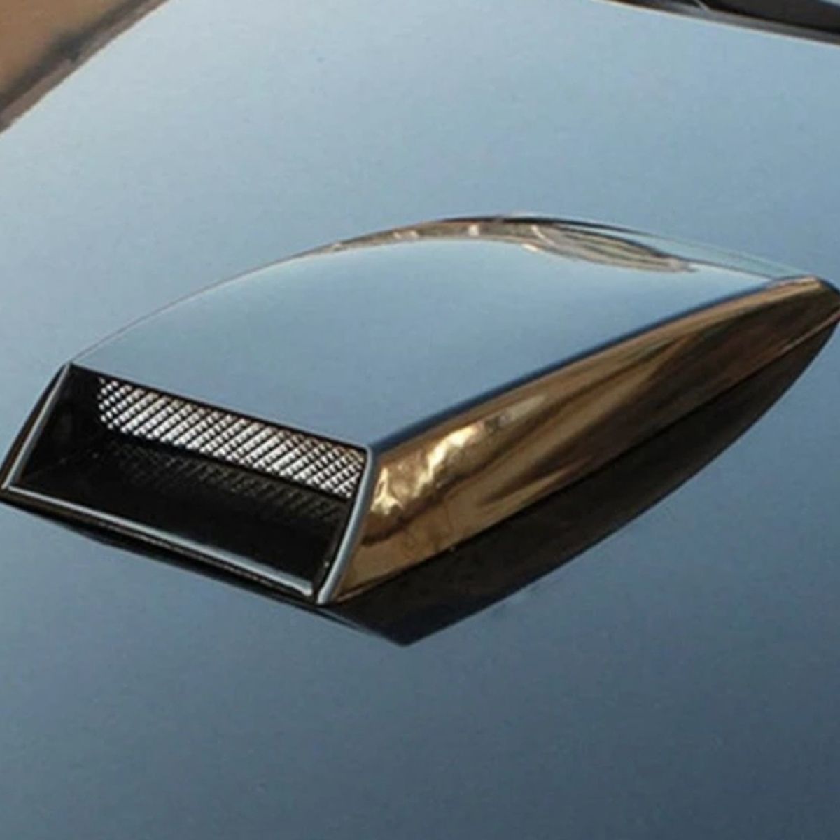 GENERICO - Toma De Aire de Capot Adhesiva Negro Auto Tuning Universal