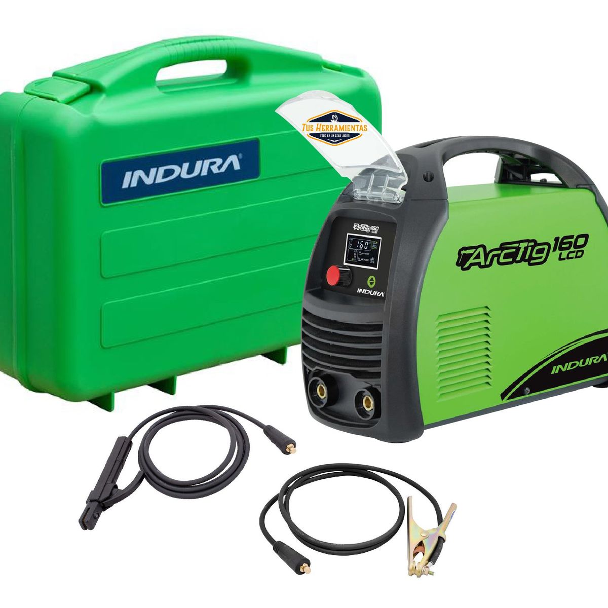 INDURA - Soldadora Inverter Indura 160 Amp Arctig 160 LCD