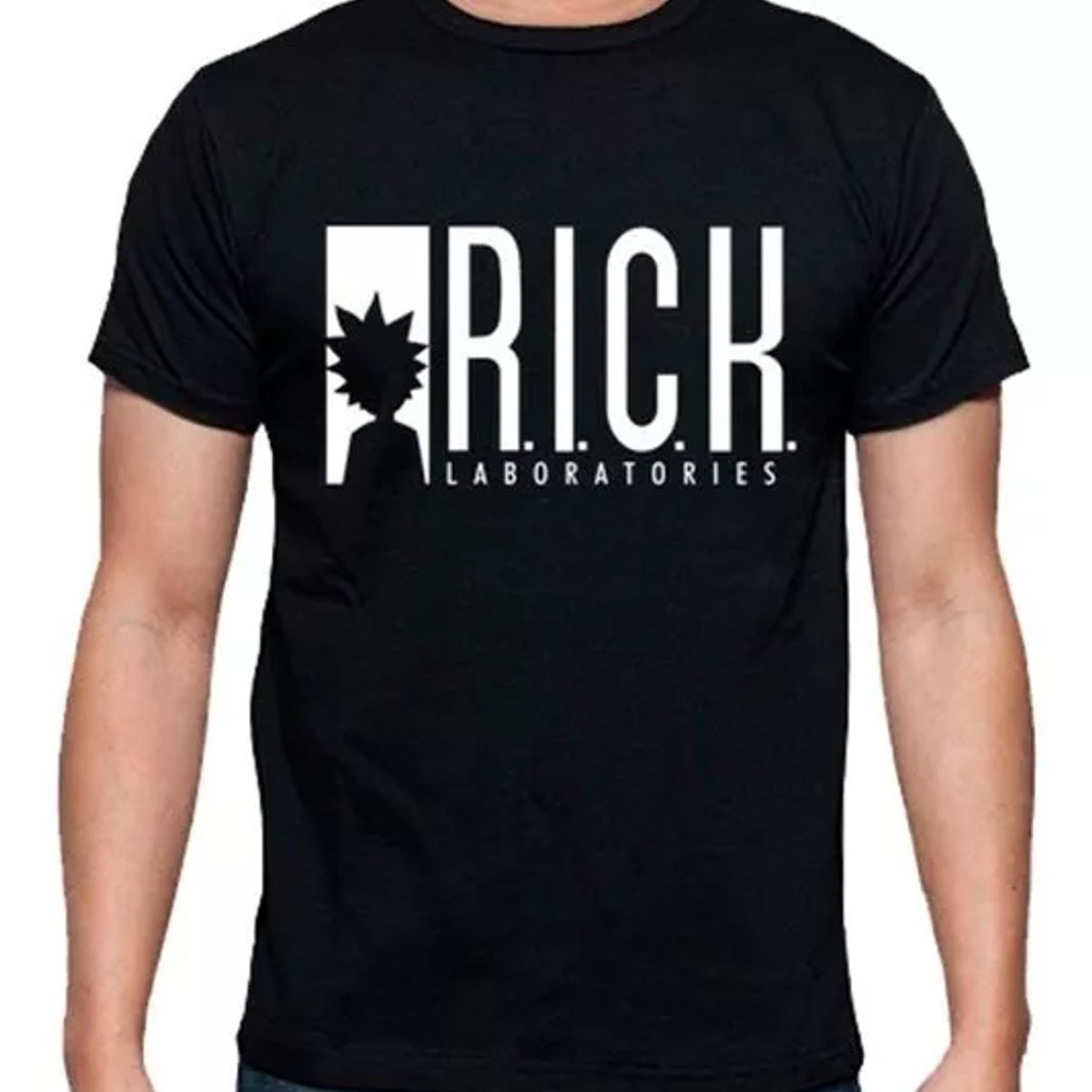 ROLY - Polera Rick y Morty Laboratories Edition Algodón Premium