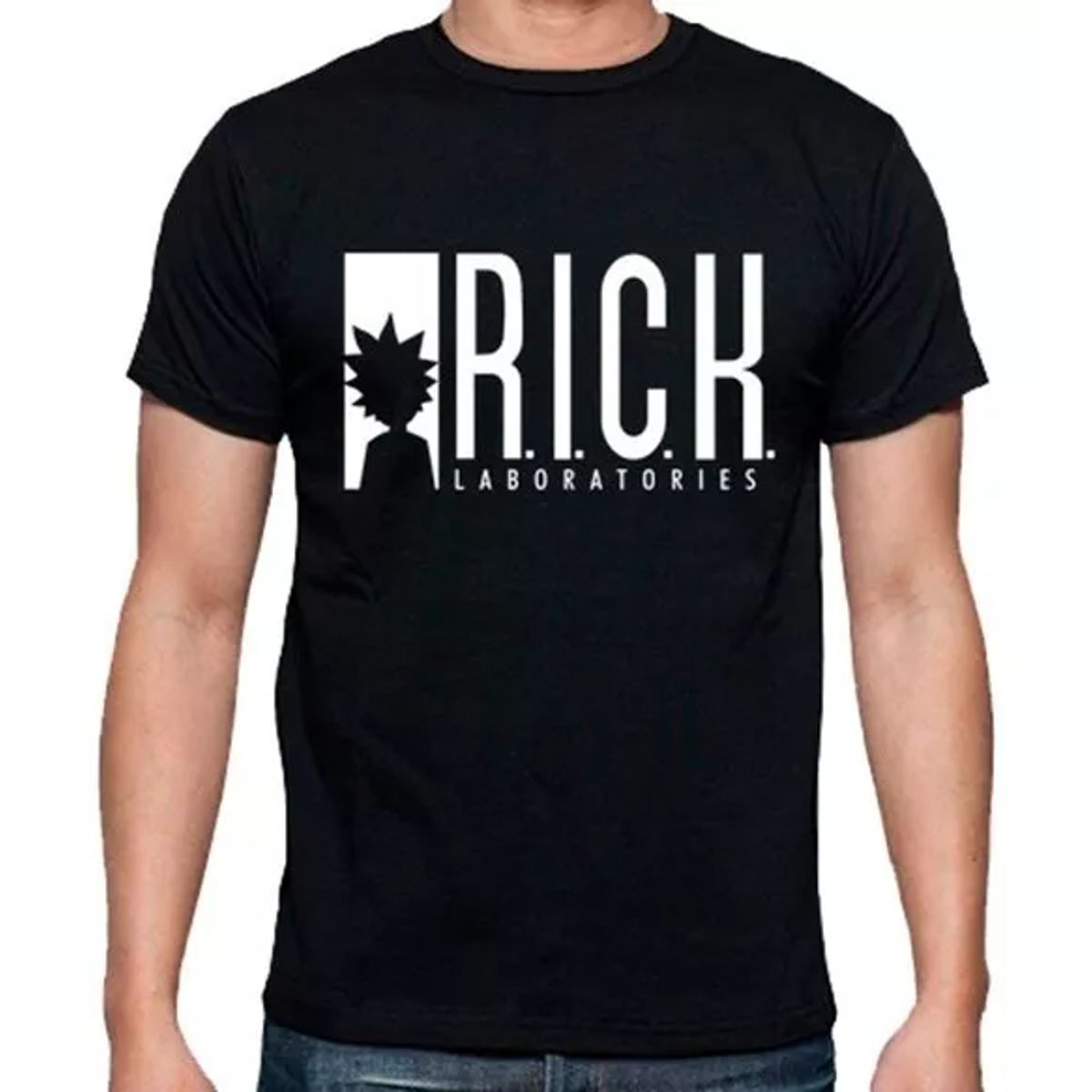 ROLY - Polera Rick y Morty Laboratories Edition Algodón Premium
