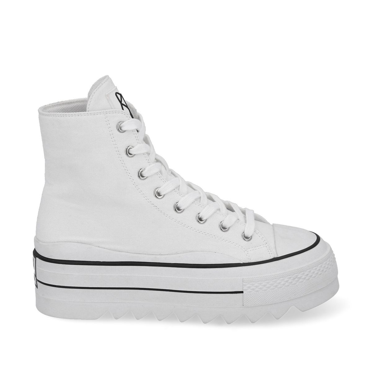 GOTTA - Zapatilla Plataforma Blanca Mujer 33742 Gotta