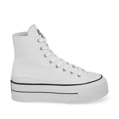 GOTTA - Zapatilla Mujer Plataforma Blanca 33742