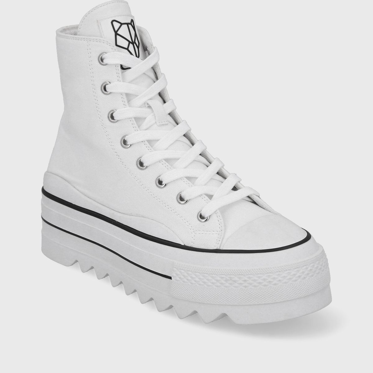 GOTTA - Zapatilla Plataforma Blanca Mujer 33742 Gotta