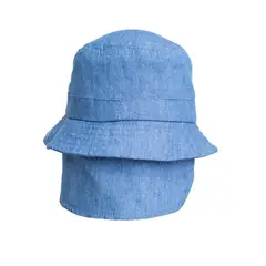 PILLIN - Gorro Solapa Removible Denim Pillín