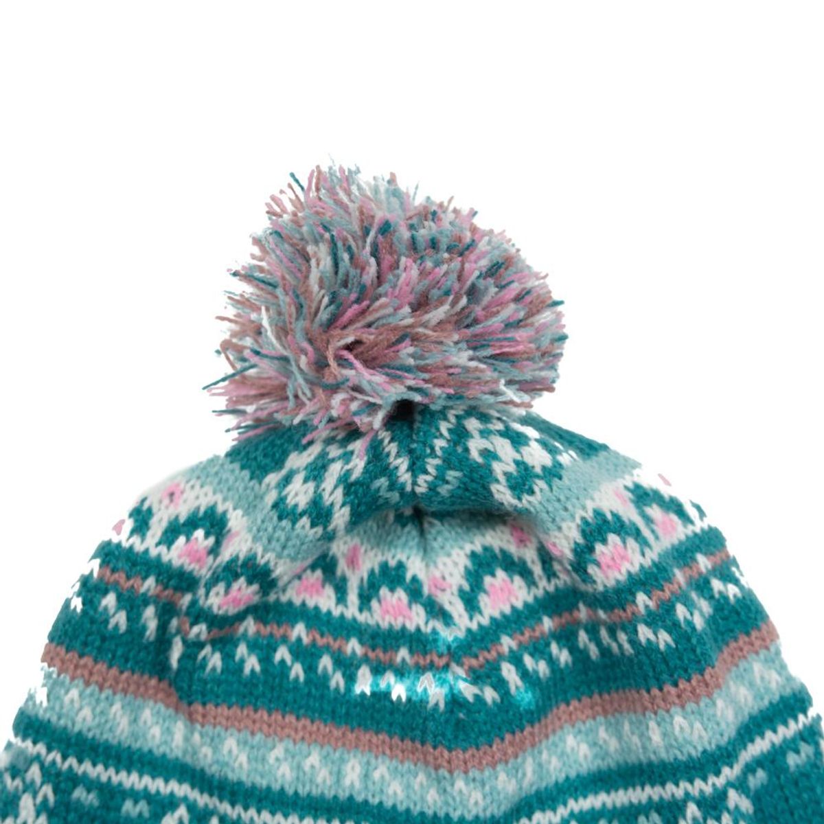 PILLIN - Gorro Bebé Niña Orejeras Y Pompón Turquesa Pillin PILLIN