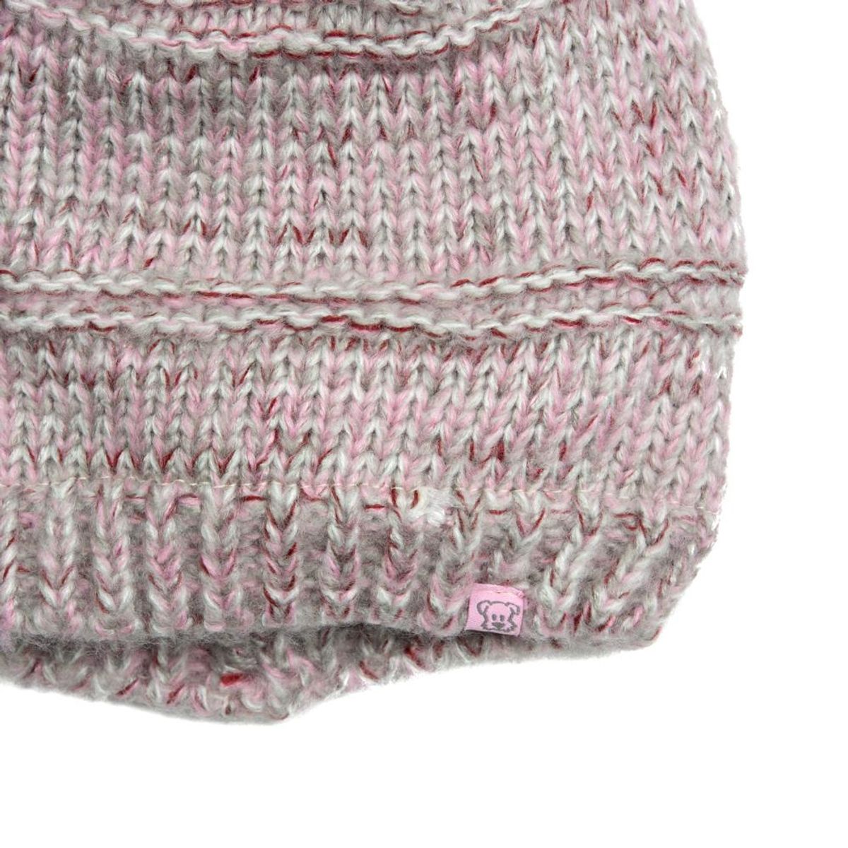 PILLIN - Gorro Bebé Niño Pompón Gris Claro Pillín PILLIN