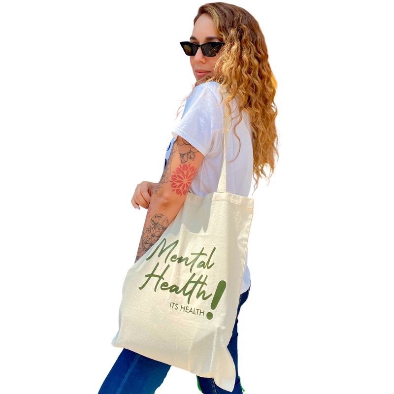 GENERICO - Meraki Design Bolso Tote bag Mental health is health