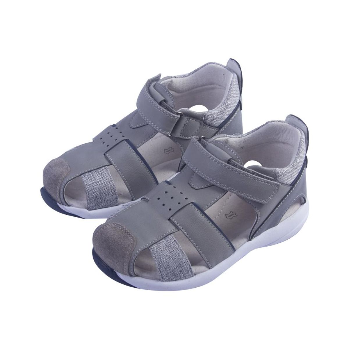PILLIN - Sandalias Bebe Niño Gris Pillin PILLIN