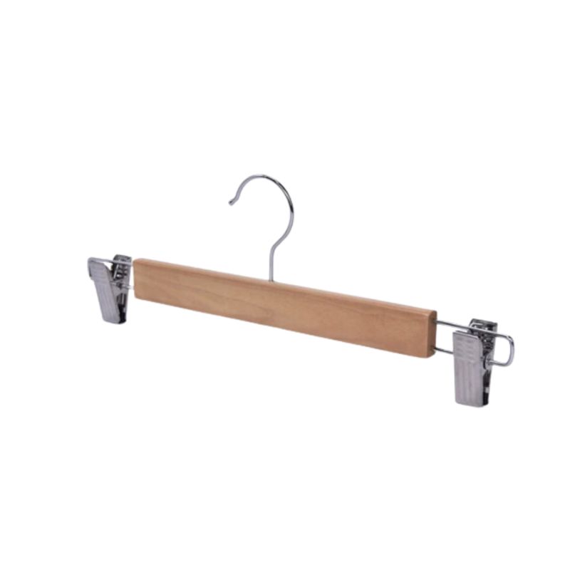 GENERICO - ColgadorRopa Madera Para Pantalon Pack 5