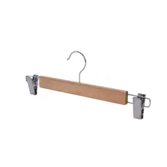 GENERICO - ColgadorRopa Madera Para Pantalon Pack 5
