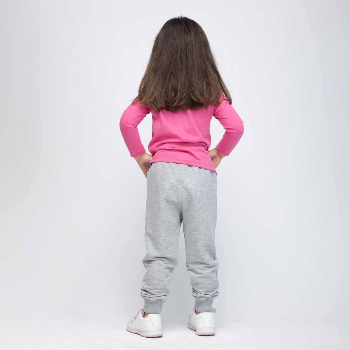 PAW PATROL - Polera Manga Larga Niña Skye Corazon Fucsia Paw Patrol