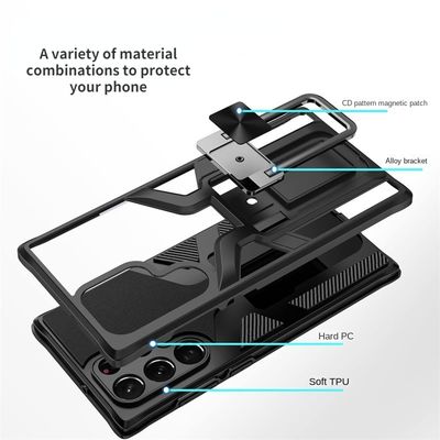 Imagen 2 del producto Carcasa Armor Con Anillo Para Samsung S23 Ultra - Rosado