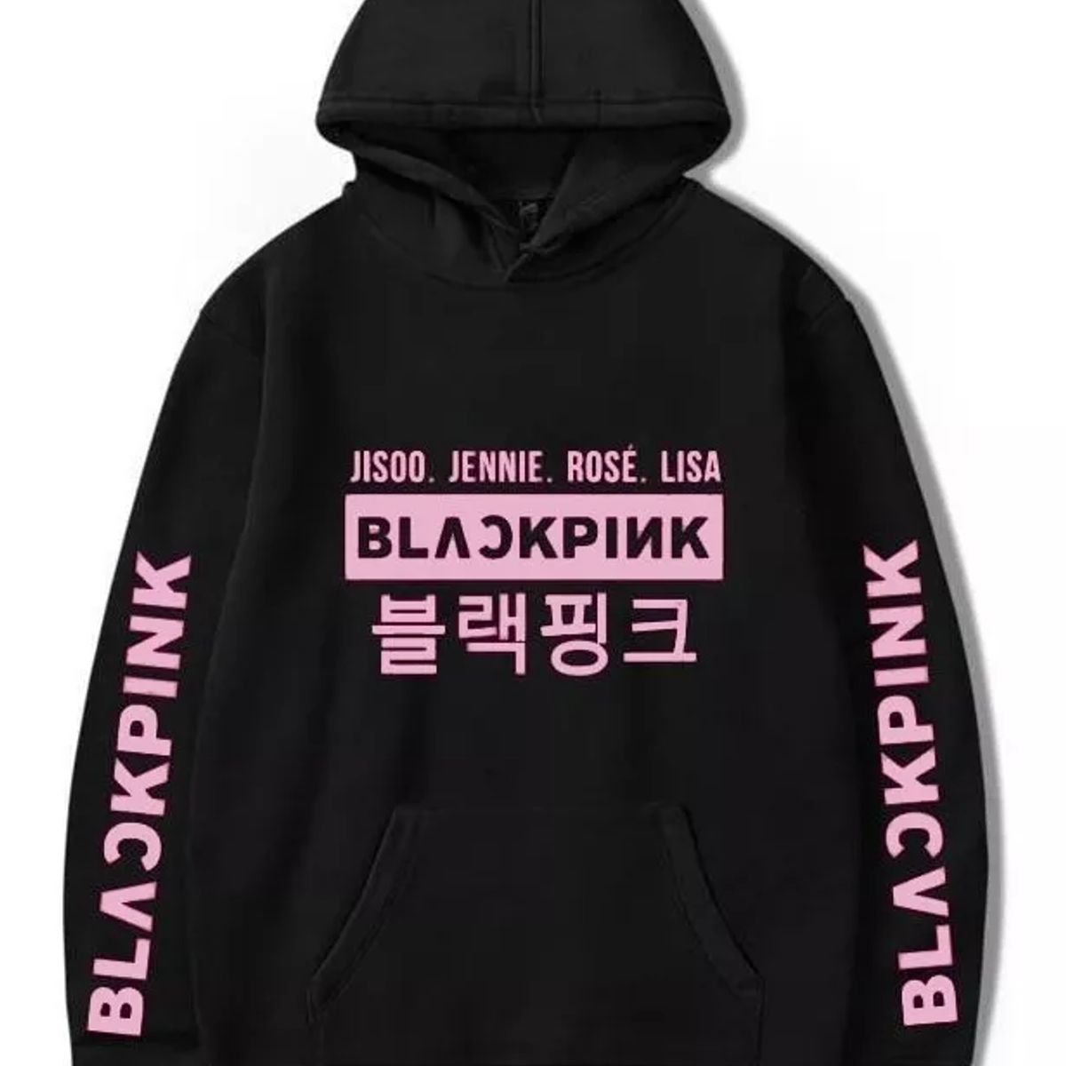 ROLY - Poleron Black Pink Integrantes