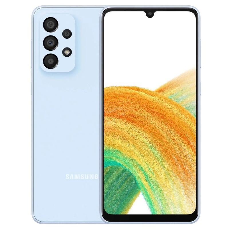 SAMSUNG - Samsung Galaxy A33 5G 128GB - Reacondicionado - Celeste