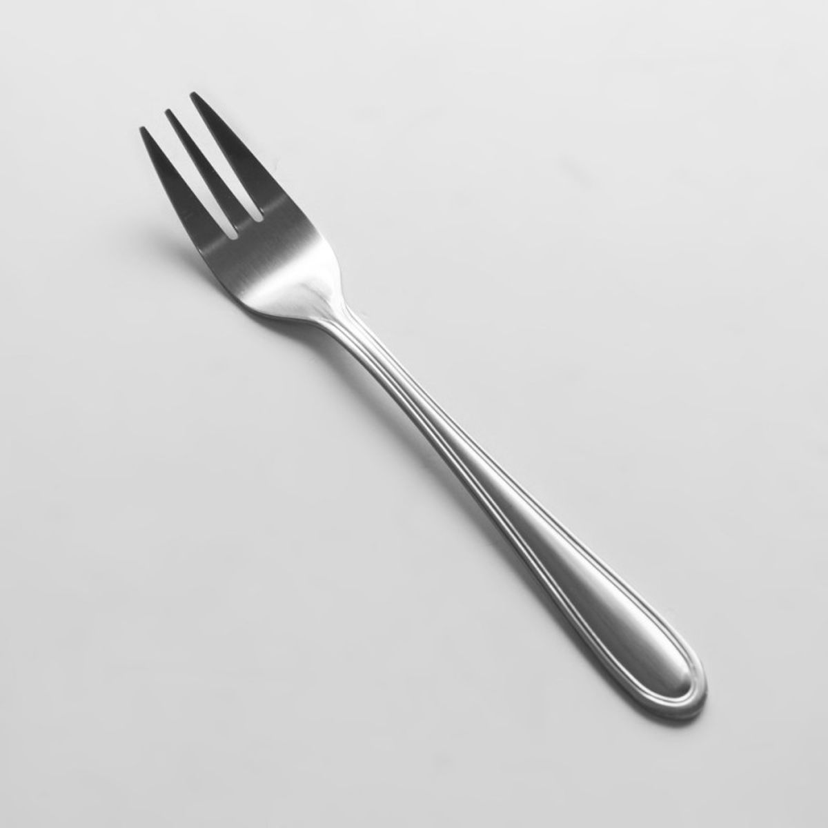 GENERICO - Pack 12 Tenedor De Torta Acero Inoxidable