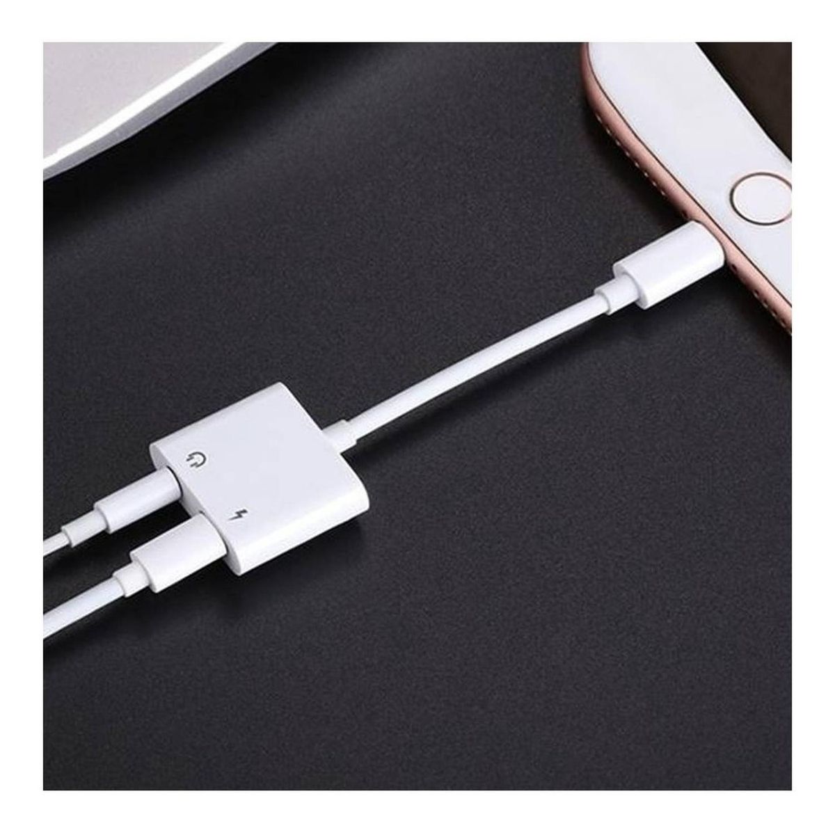 GENERICO - ADAPTADOR LIGHTNING A 35MM AUDIO CERTIFICADO V12