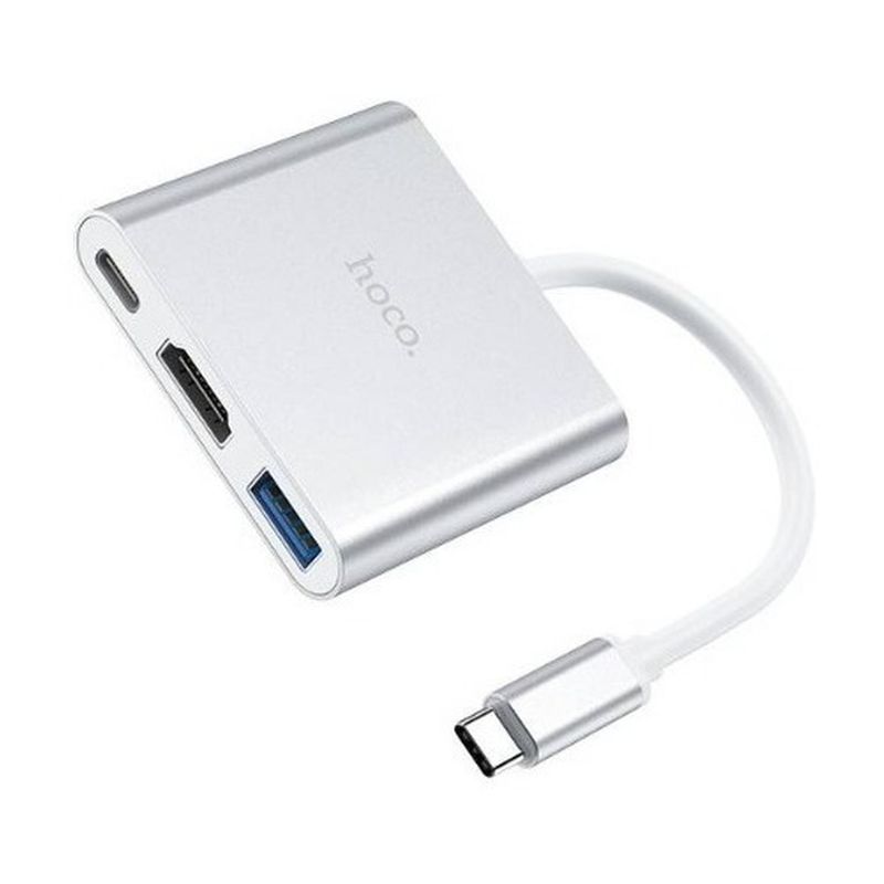 HOCO - ADAPTADOR HOCO TIPO C A HDMI - USB 3.0 - PD HB14