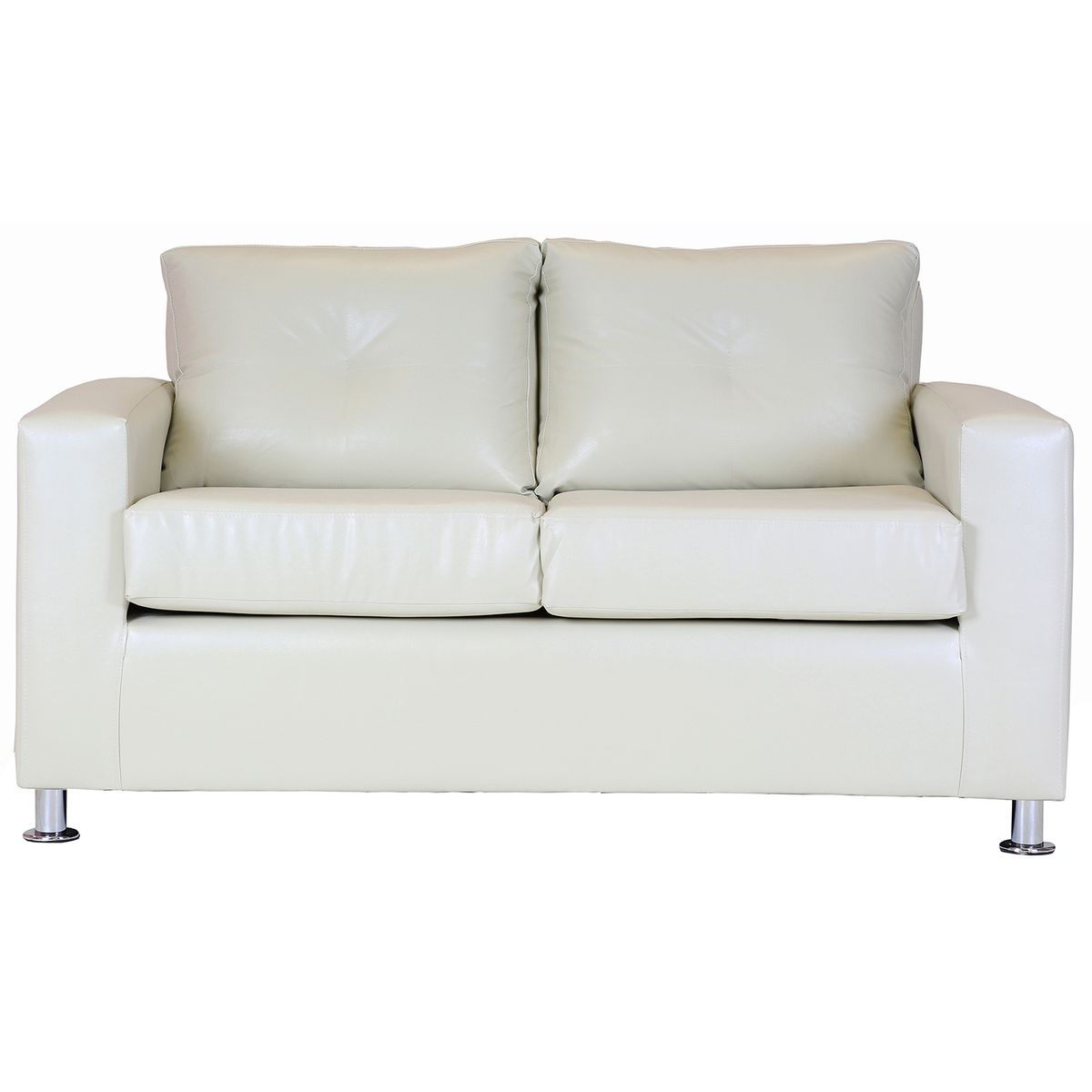 MUEBLES AMERICA - Living George 211 Cuero PU Beige