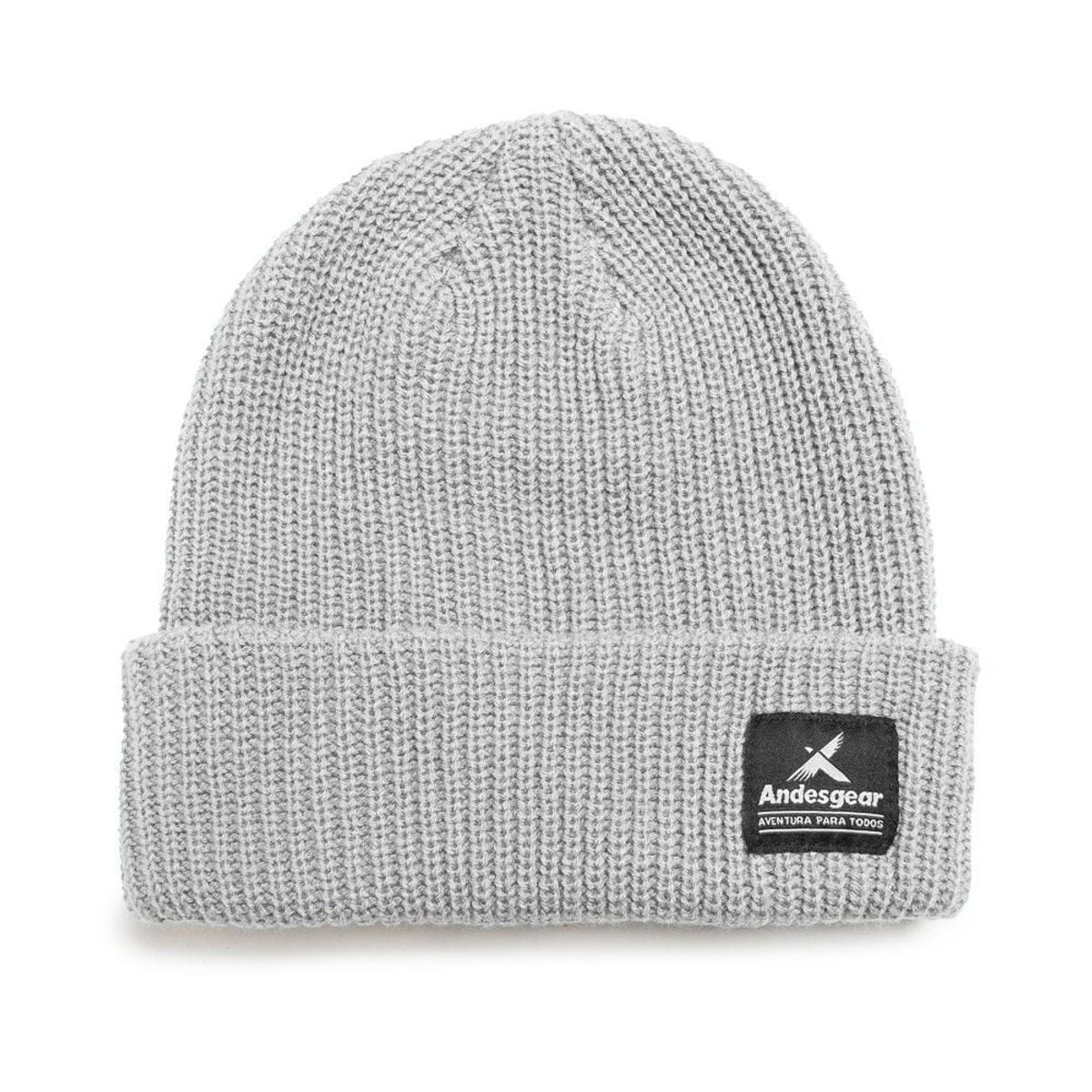 ANDESGEAR - Gorro Unisex Logo Gris Andesgear