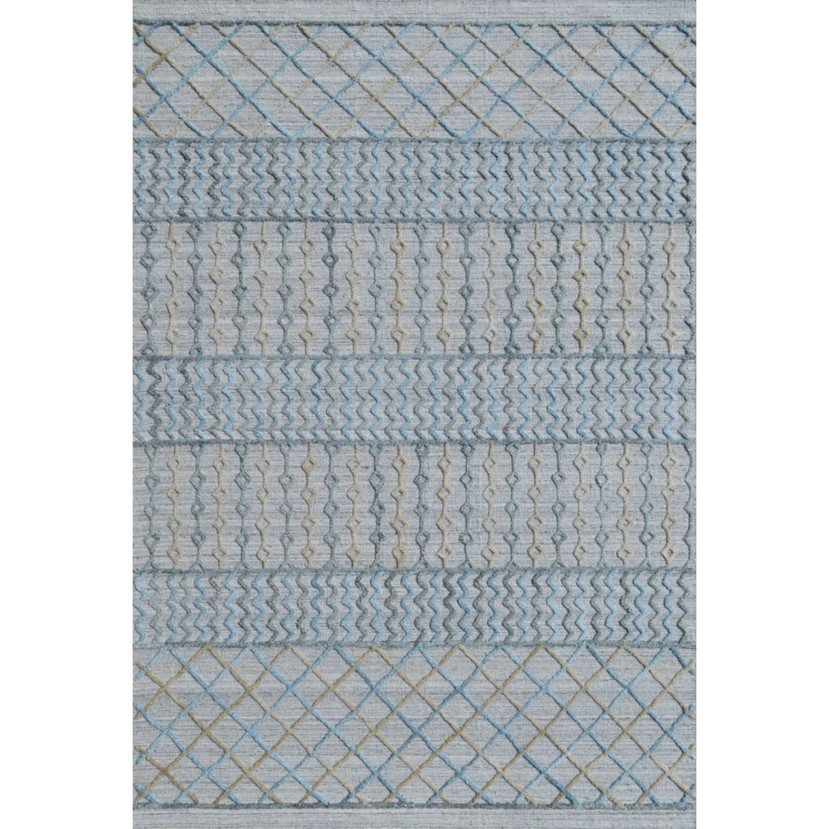 BAZHARS - ALFOMBRA BAZHARS 140X200 CM NATURAL RUG TUF 2065