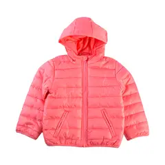 PILLIN - Parka Básica Niña Rosado