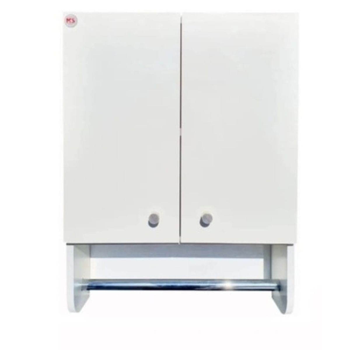 GENERICO - Mueble de Baño Dos Puertas Toallero Entrega Armado