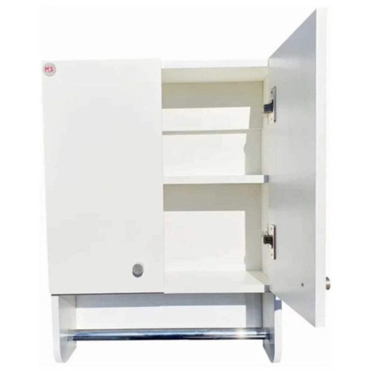 GENERICO - Mueble de Baño Dos Puertas Toallero Entrega Armado