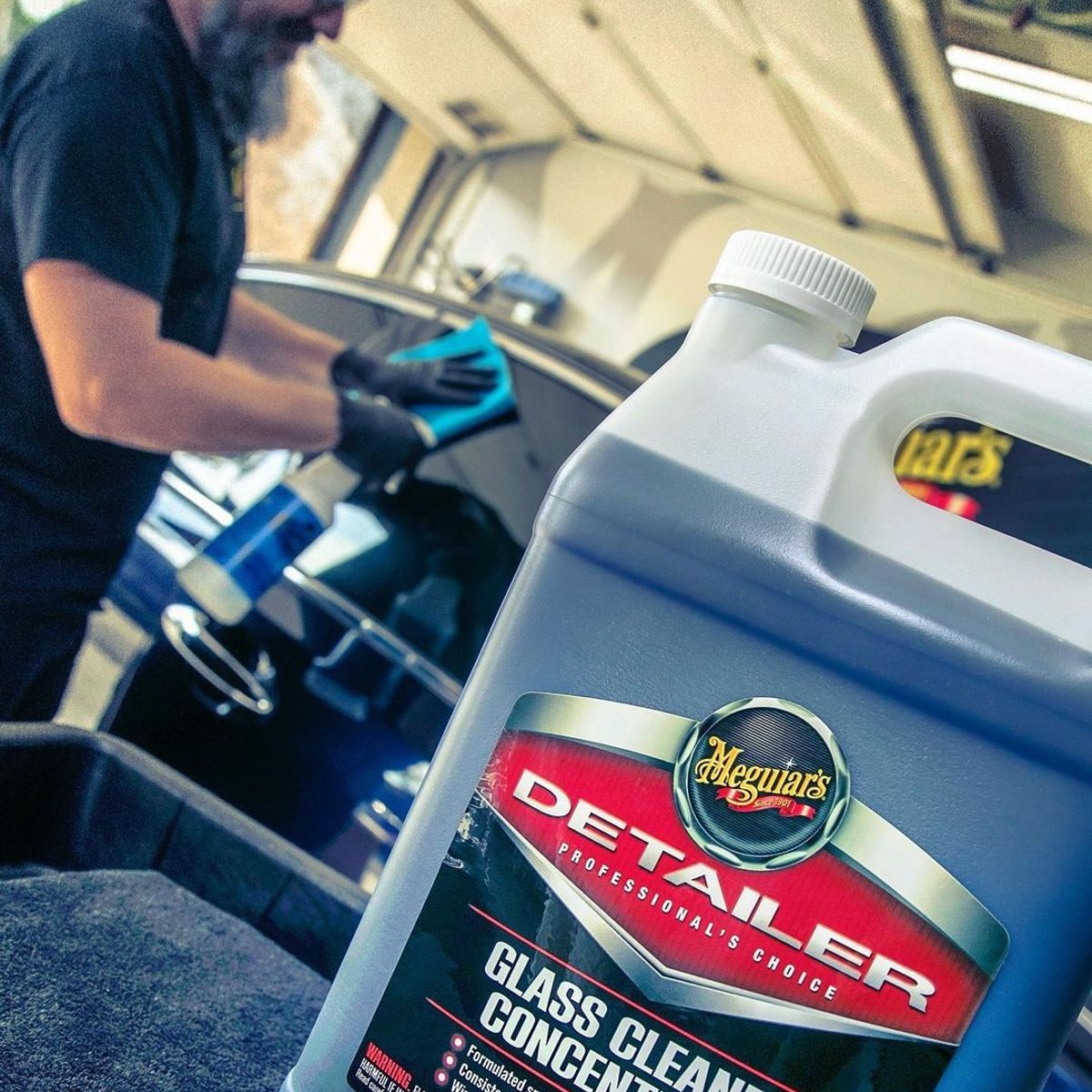 MEGUIARS - Limpia Vidrios Meguiars Glass Cleaner Concentrate