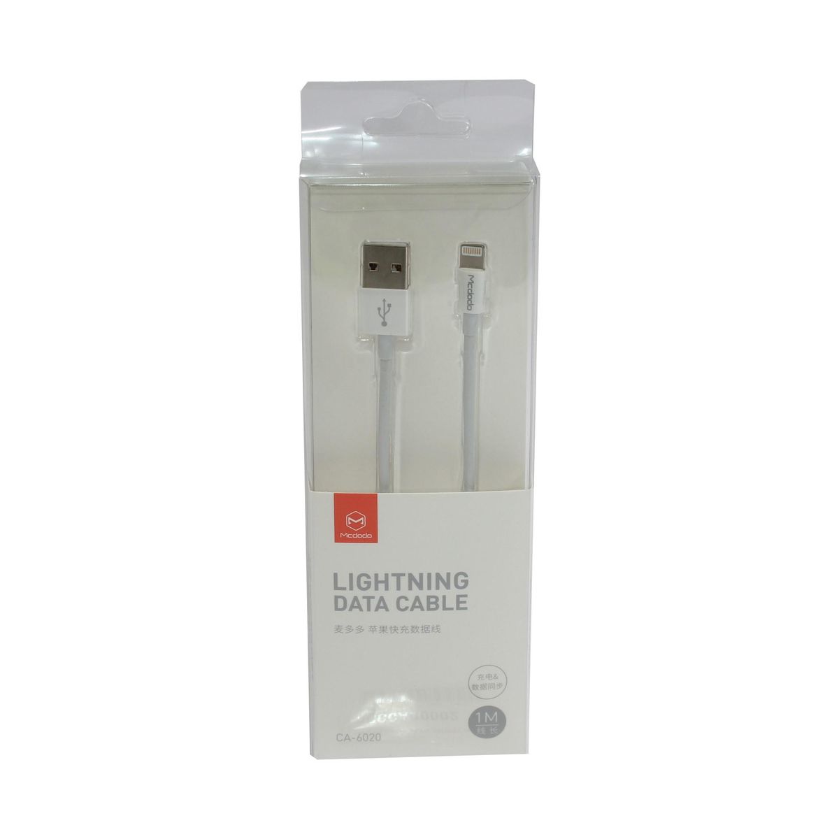 MCDODO - Cable Celular Mcdodo 1 Mts Compatible Con iPhone
