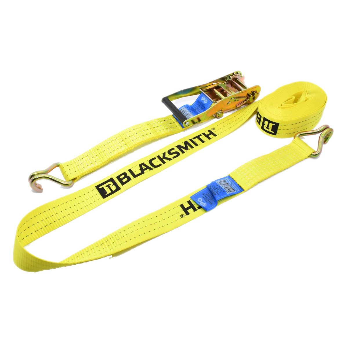 BLACKSMITH - Eslinga De Amarre 9mts, Límite De Carga 3500 Kg, Con Rachet