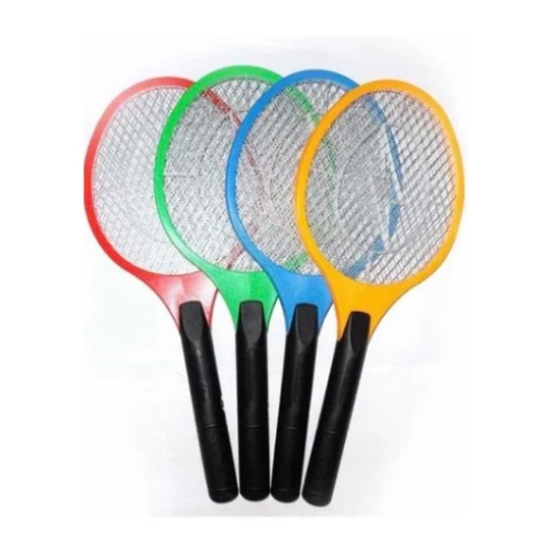 GENERICO - Raqueta Eléctrica Mata Moscas Mosquitos E Insectos