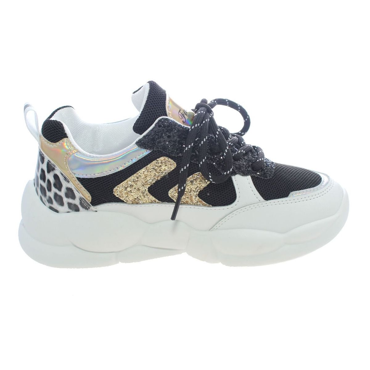 VIA FRANCA - Zapatilla Casual Para Mujer Color Negro
