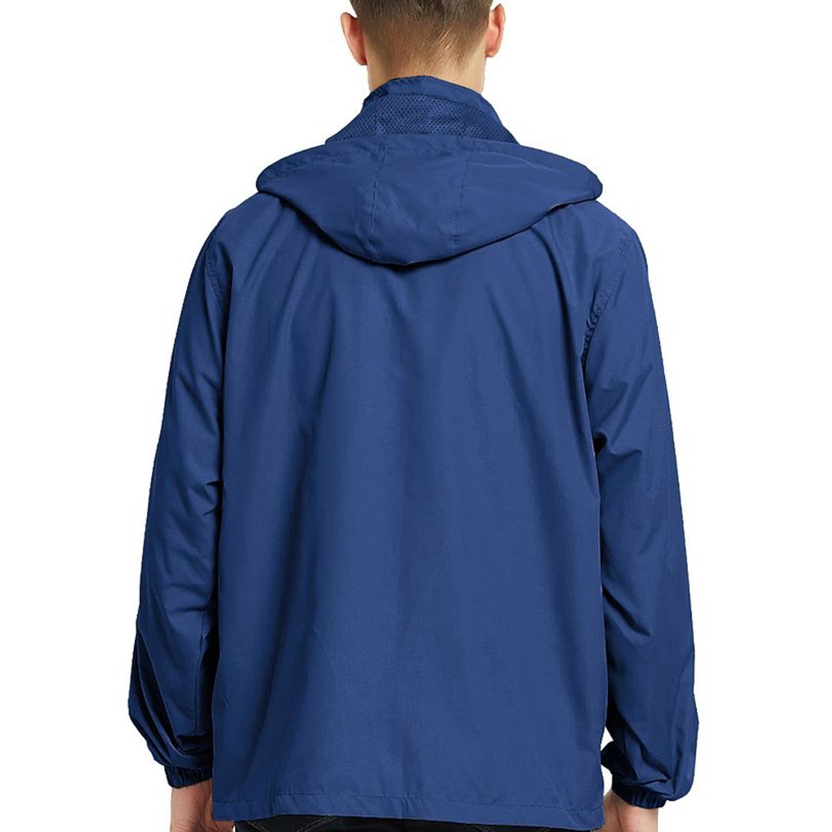 BONVERANO - Chaqueta Hombre Hooded Azul.