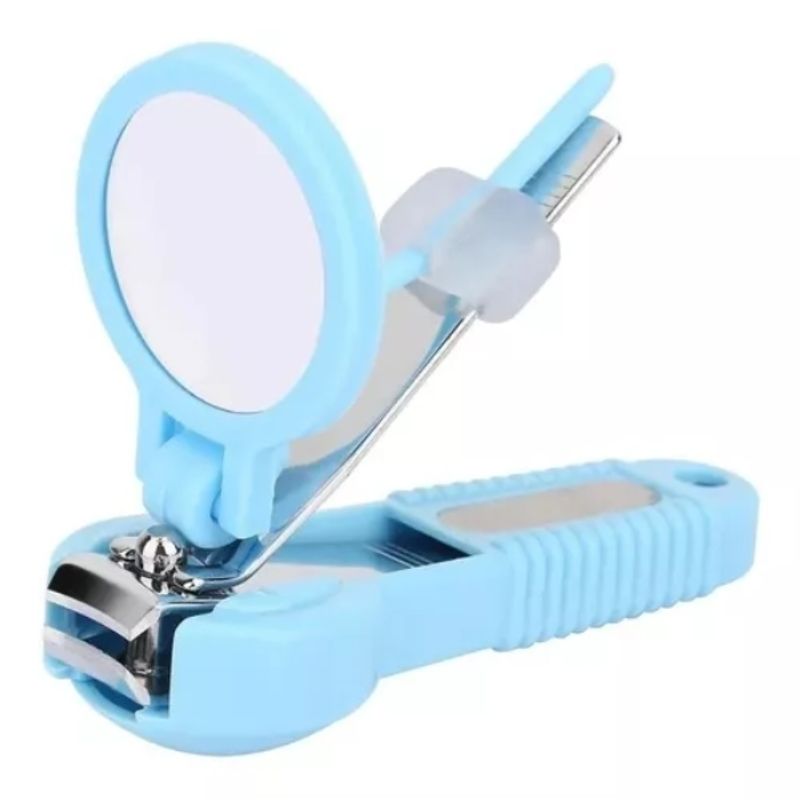 GENERICO - Kit Corta Uñas Con Lupa Manicure Pedicure Cortauñas Con Zoom