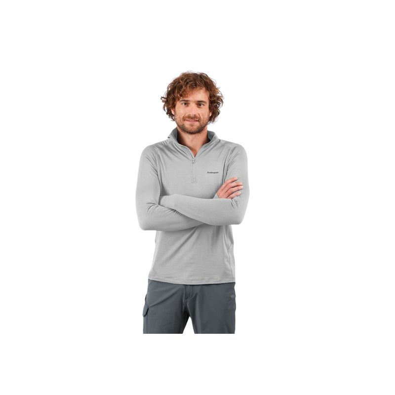 ANDESGEAR - Primera Capa Top Manquehue Gris ANDESGEAR