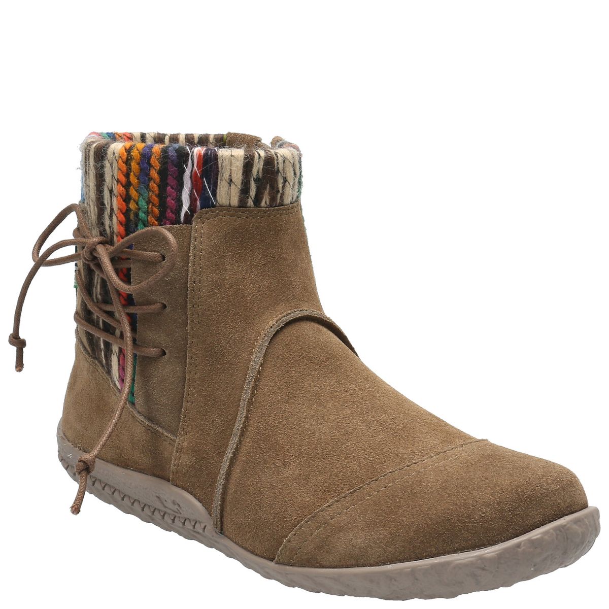 ROCKFORD - Botín Cuero Mujer Cusia Café Claro ROCKFORD