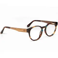BONOBOSS - Lentes Ópticos Redondos Chiloé 110 - Cafe - Talla única