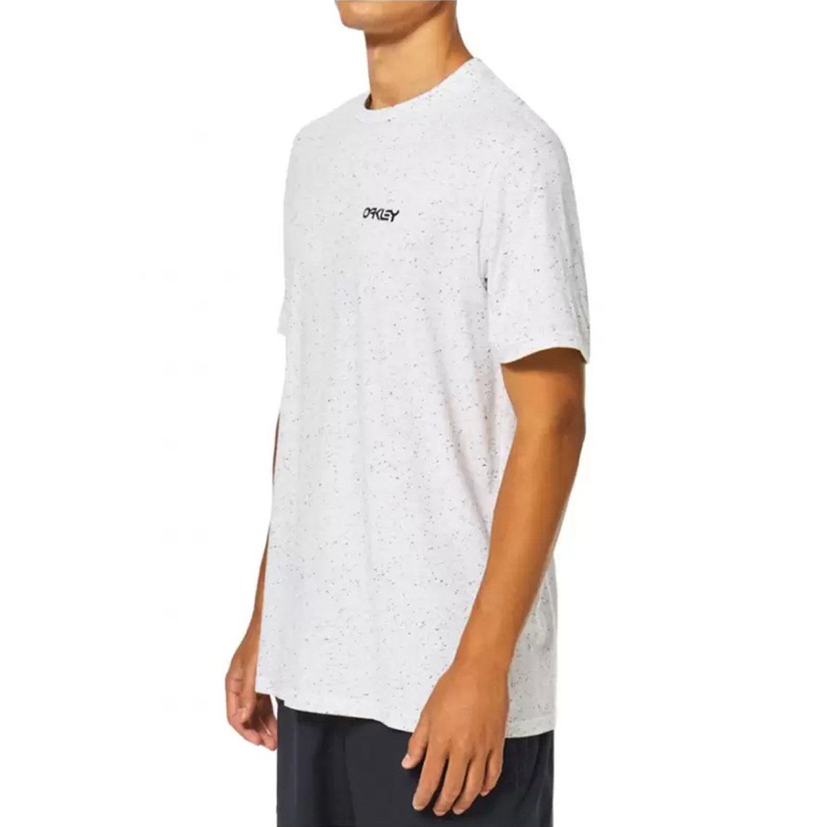 OAKLEY - Polera Oakley Retro Heathered B1B Hombre Blanco